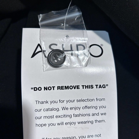 Ashro Business Formal Office Desk Dinner Cocktail Church Asymmetric Skirt Suit - Picture 14 of 15